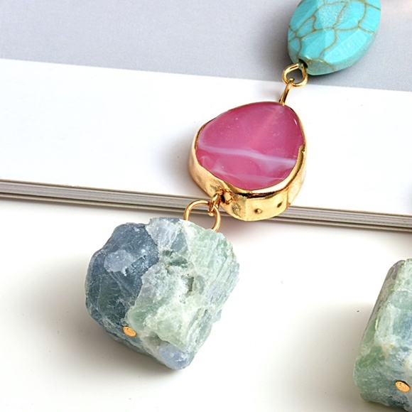 Natural Stone Earrings - Picture 4 of 7